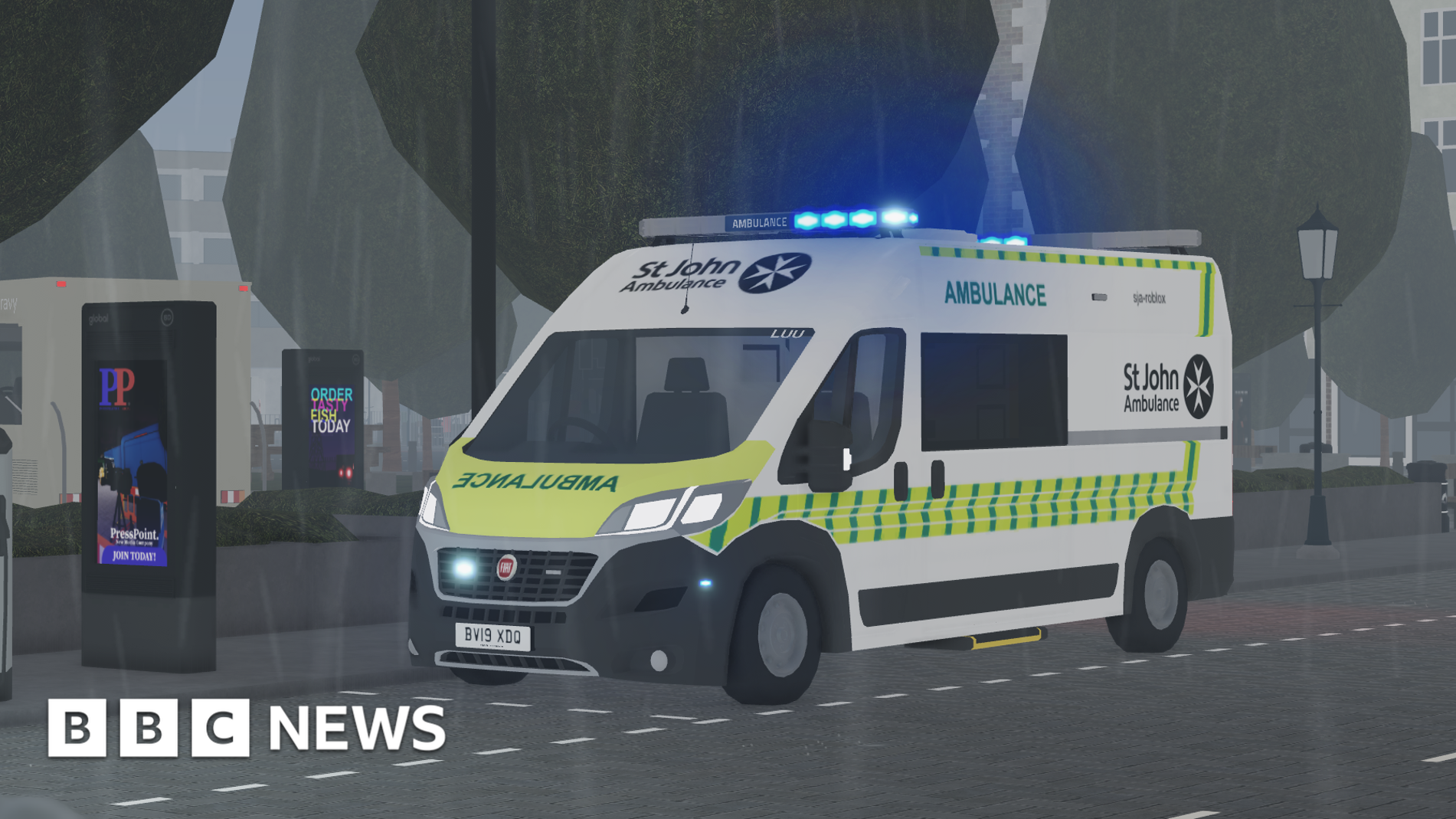 St John Ambulance forms following business registration
