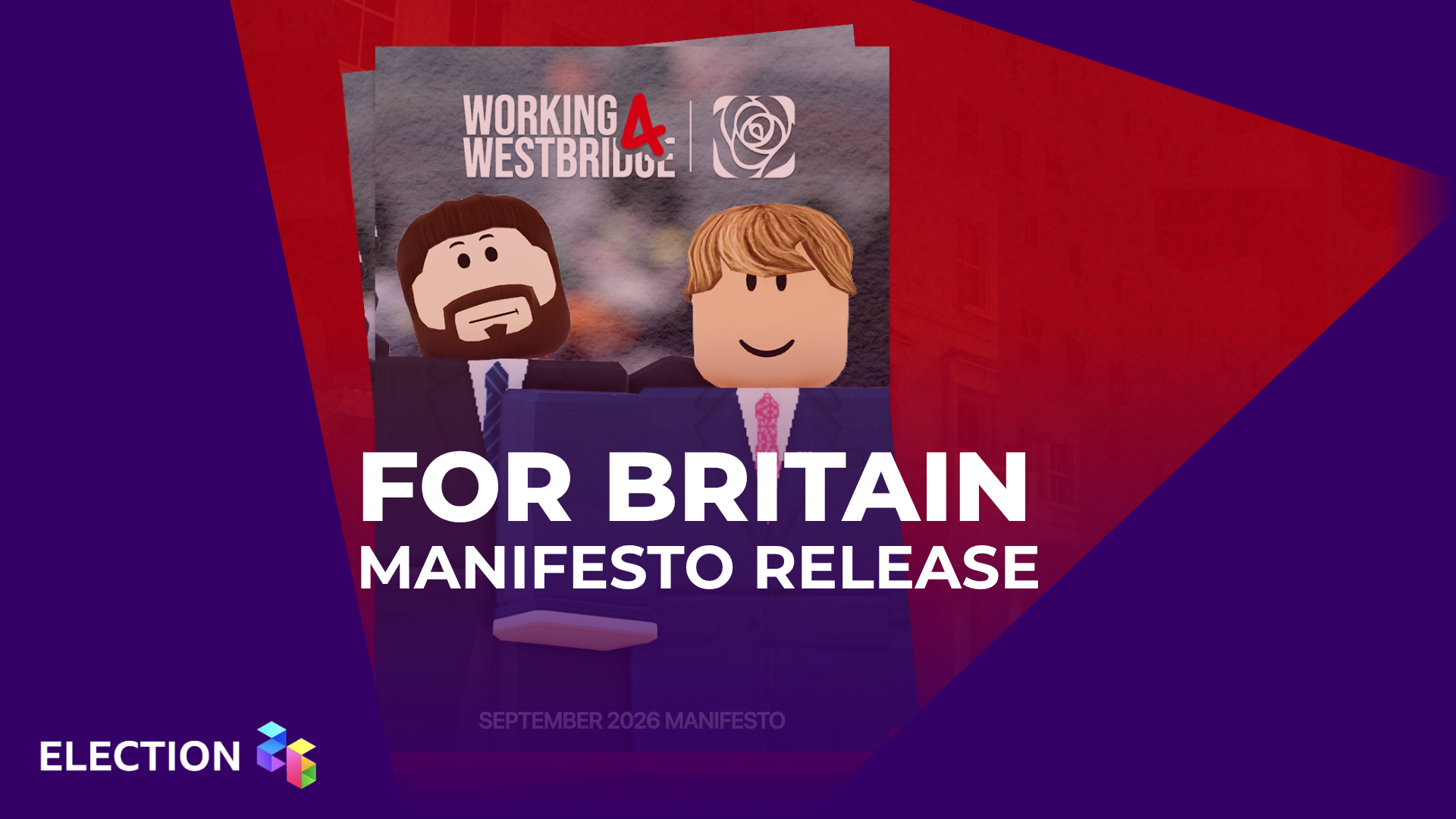 “Working4Westbridge” – For Britain release their general election manifesto