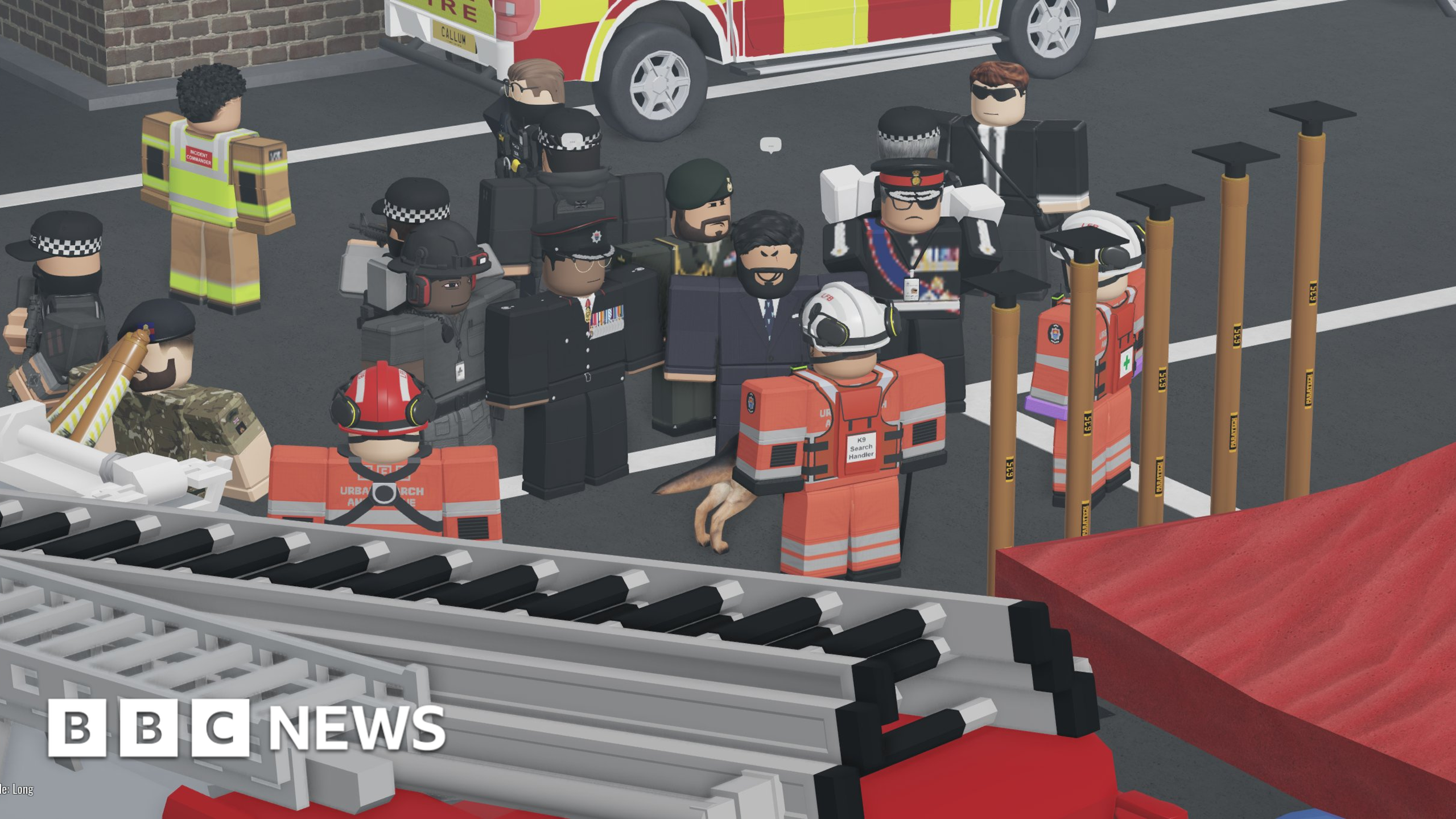 Duke of York visits London Fire Brigade